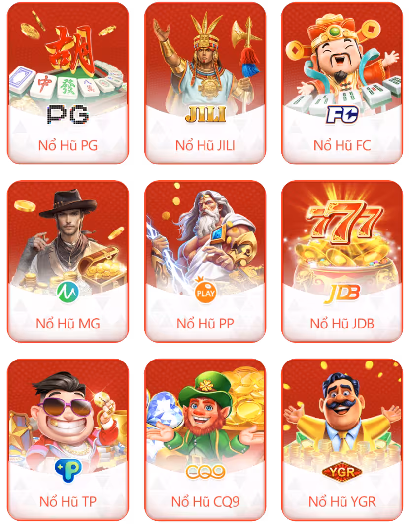 Sảnh game Nổ hũ qqvn